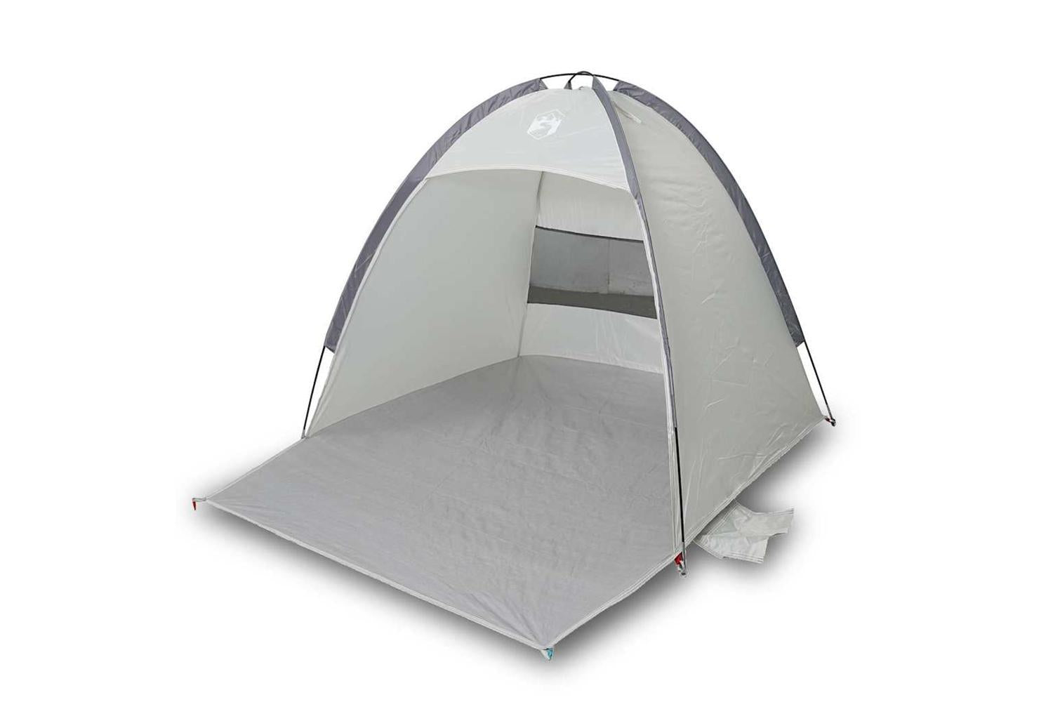 Vidaxl Beach Tent 3-person Grey Waterproof-2