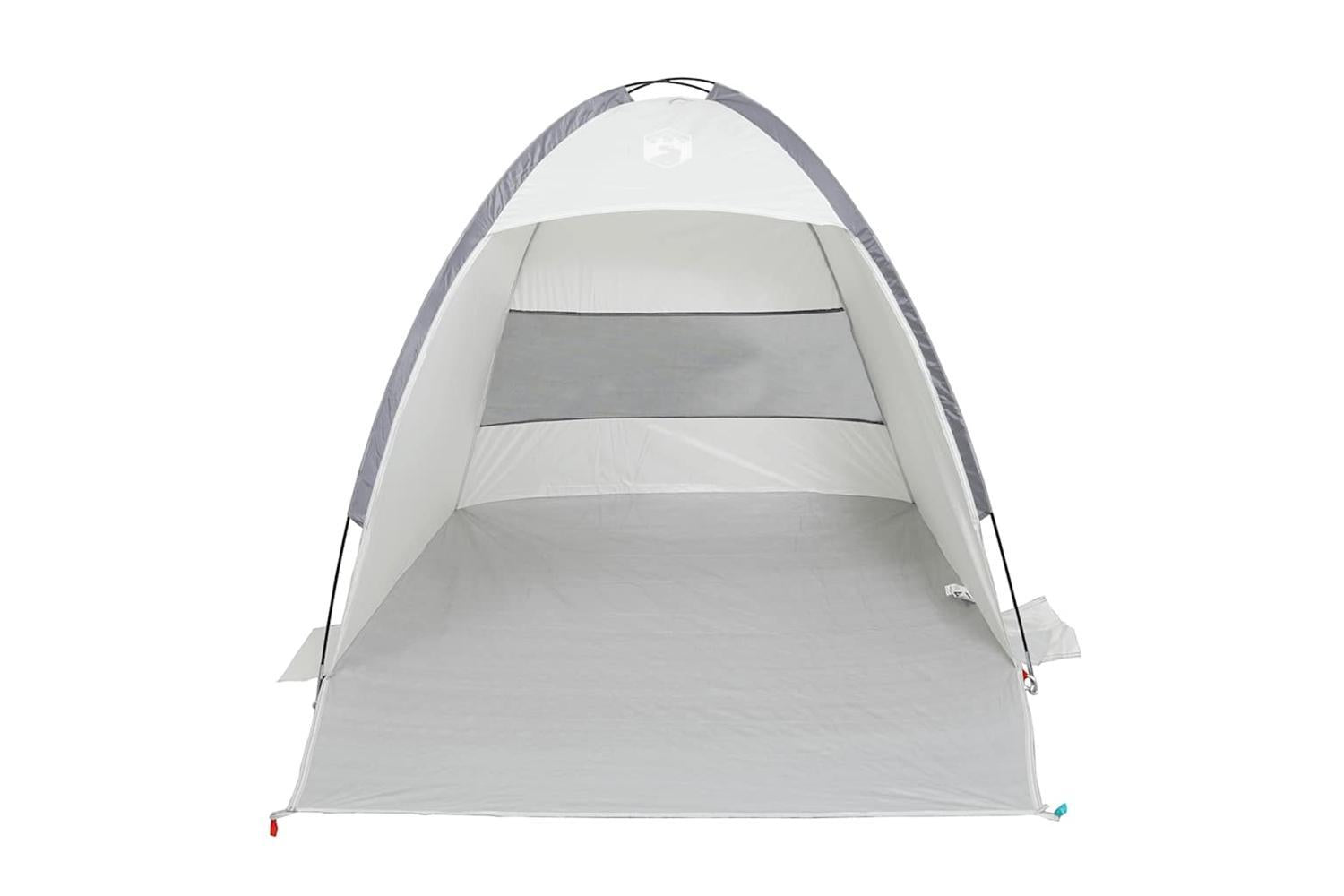 Vidaxl Beach Tent 3-person Grey Waterproof-5