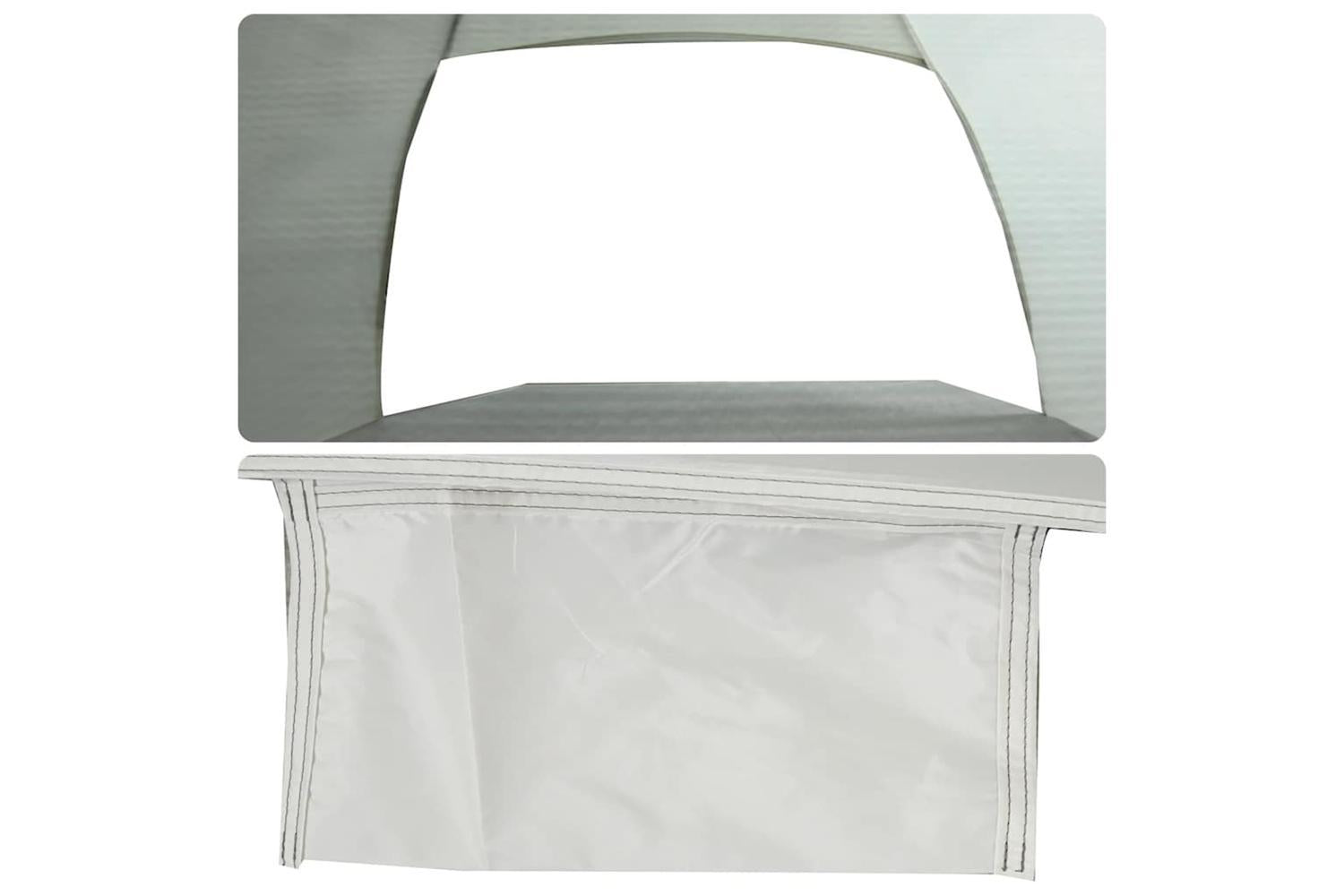 Vidaxl Beach Tent 3-person Grey Waterproof-8