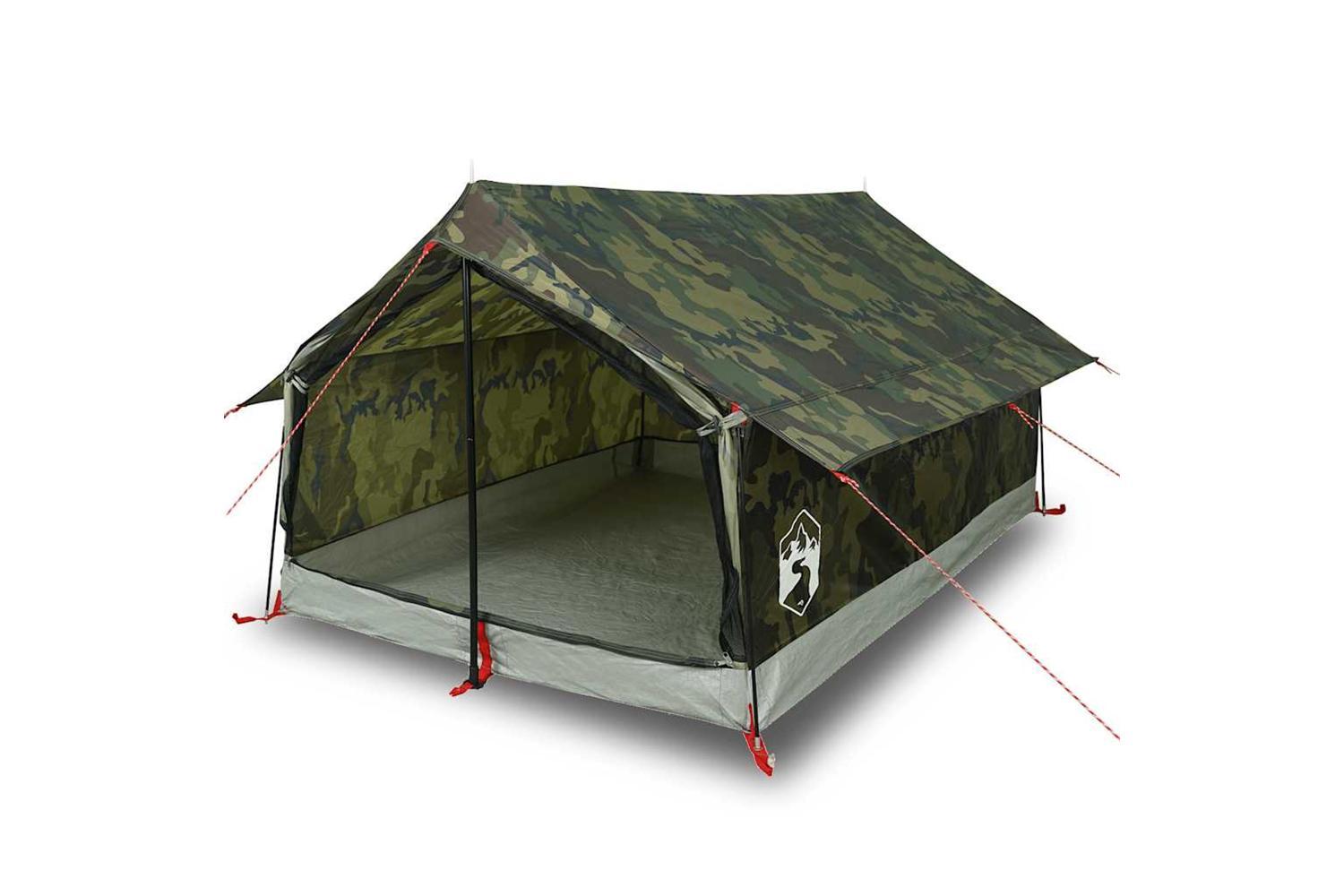 Vidaxl Camping Tent 2-person Camouflage Waterproof-2