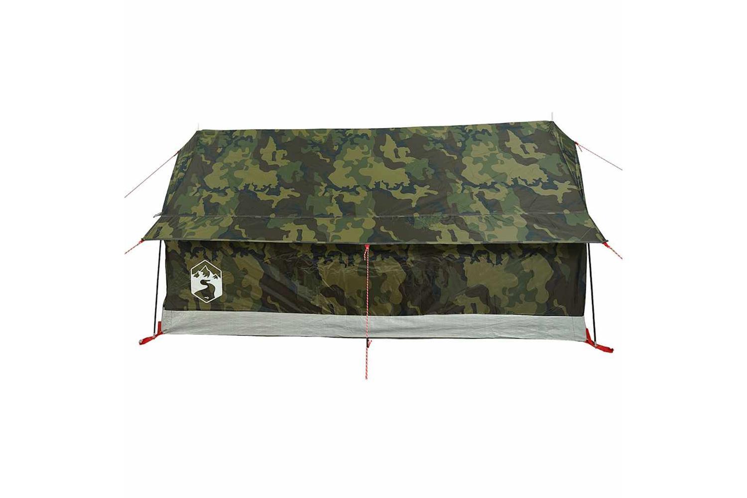 Vidaxl Camping Tent 2-person Camouflage Waterproof-8