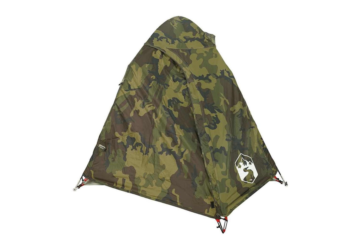 Vidaxl Camping Tent Dome 2-person Camouflage Waterproof-7