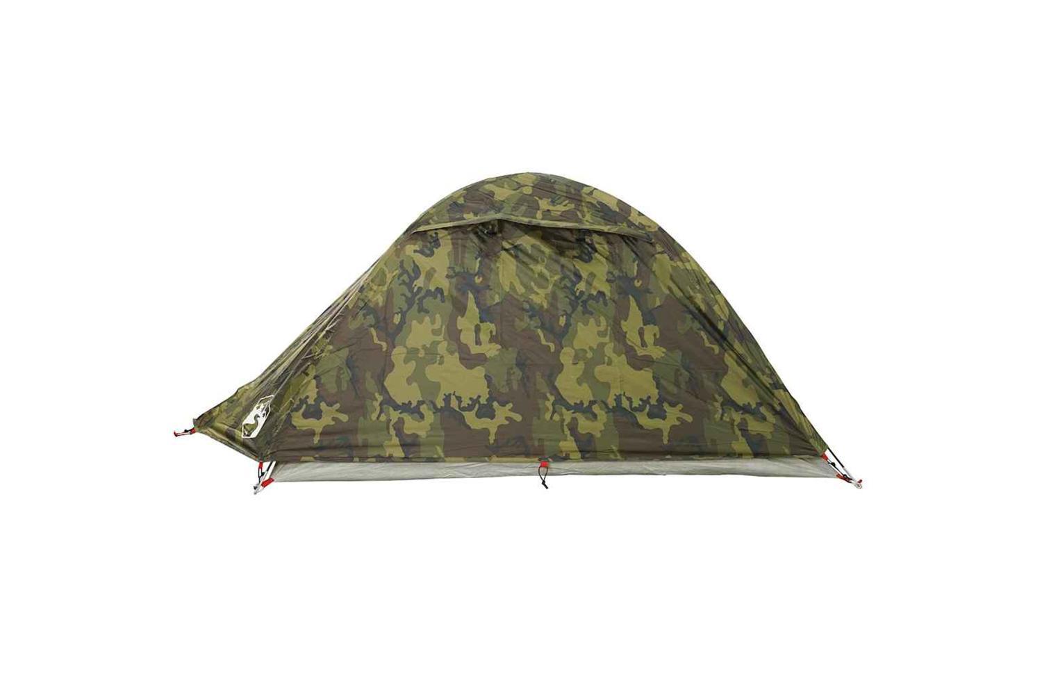 Vidaxl Camping Tent Dome 2-person Camouflage Waterproof-8