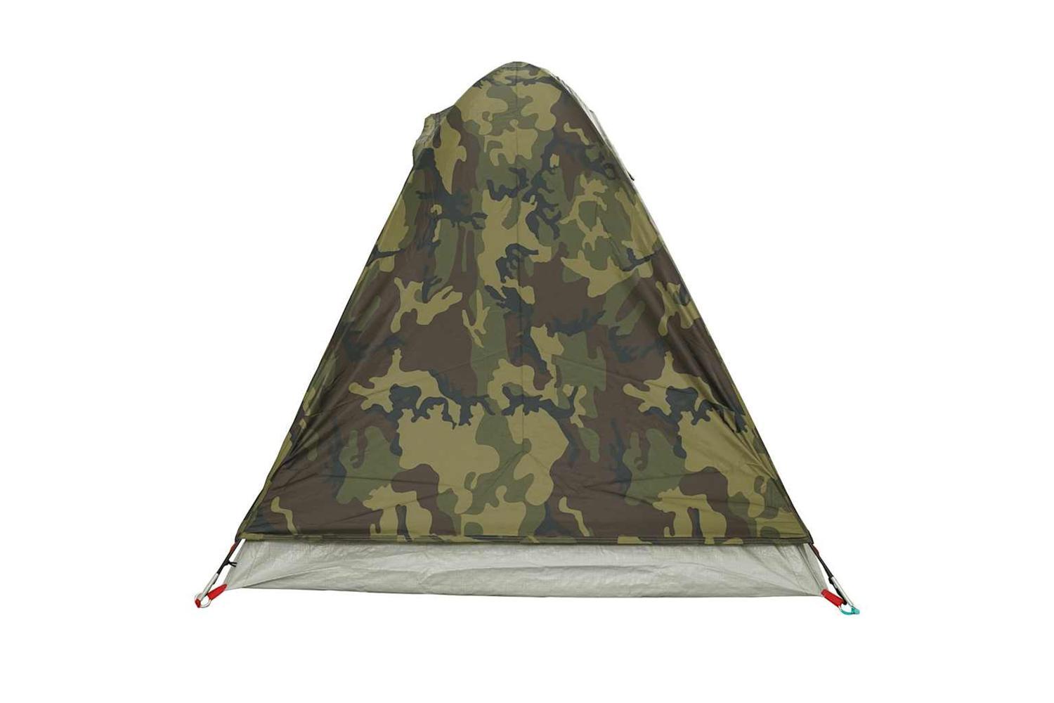 Vidaxl Camping Tent Dome 2-person Camouflage Waterproof-9