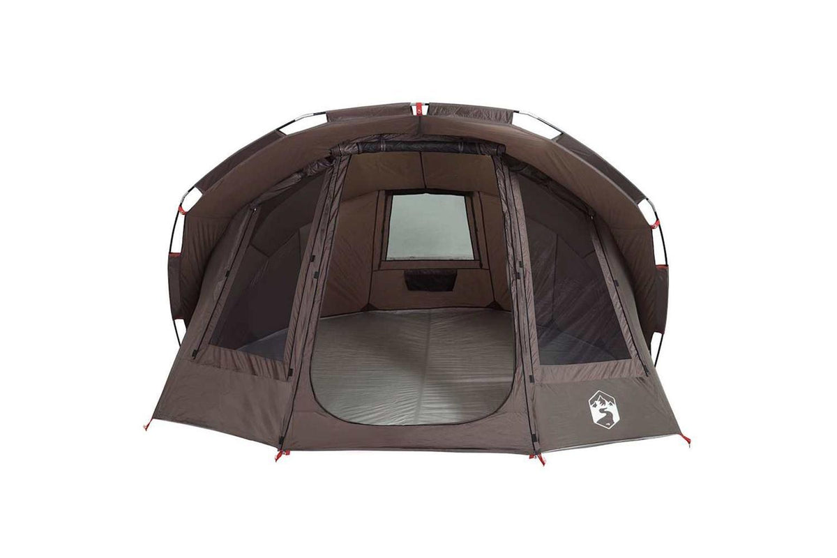 Vidaxl Fishing Tent 5-person Brown Waterproof-6