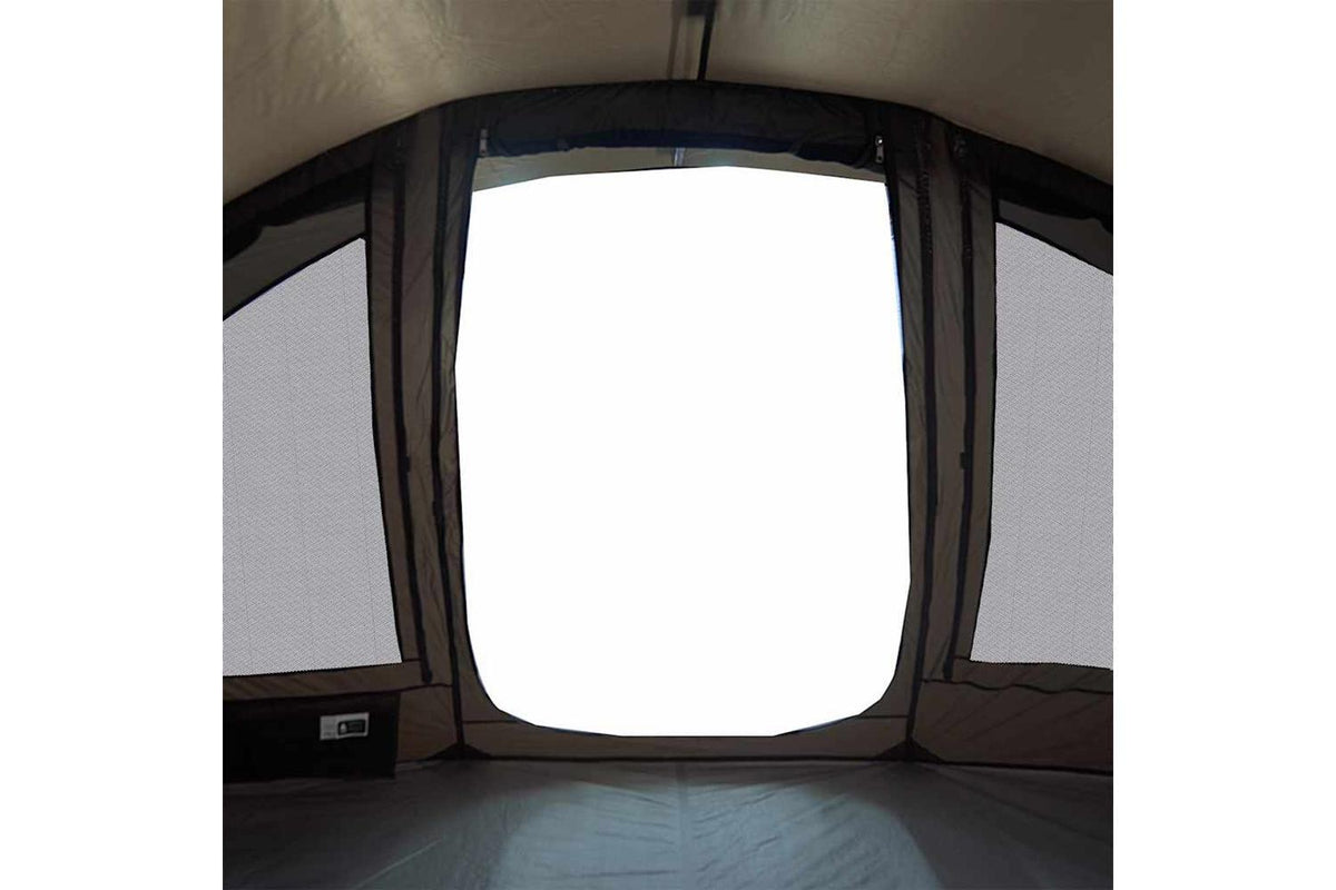 Vidaxl Fishing Tent 5-person Brown Waterproof-10