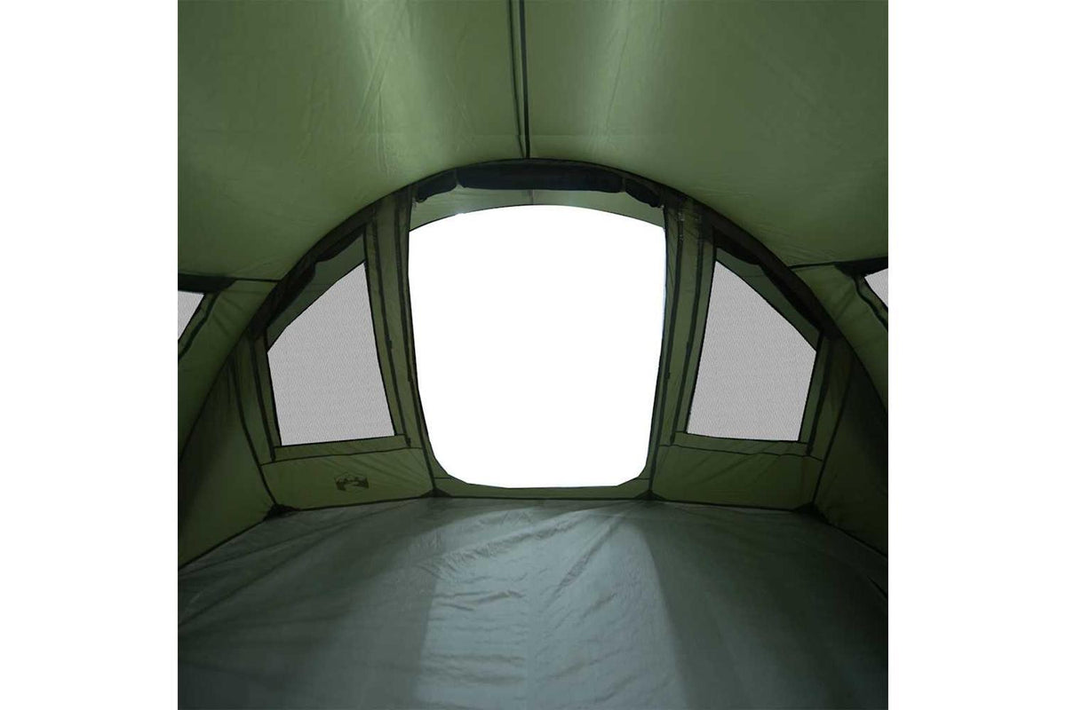 Vidaxl Fishing Tent 2-person Olive Green Waterproof-10