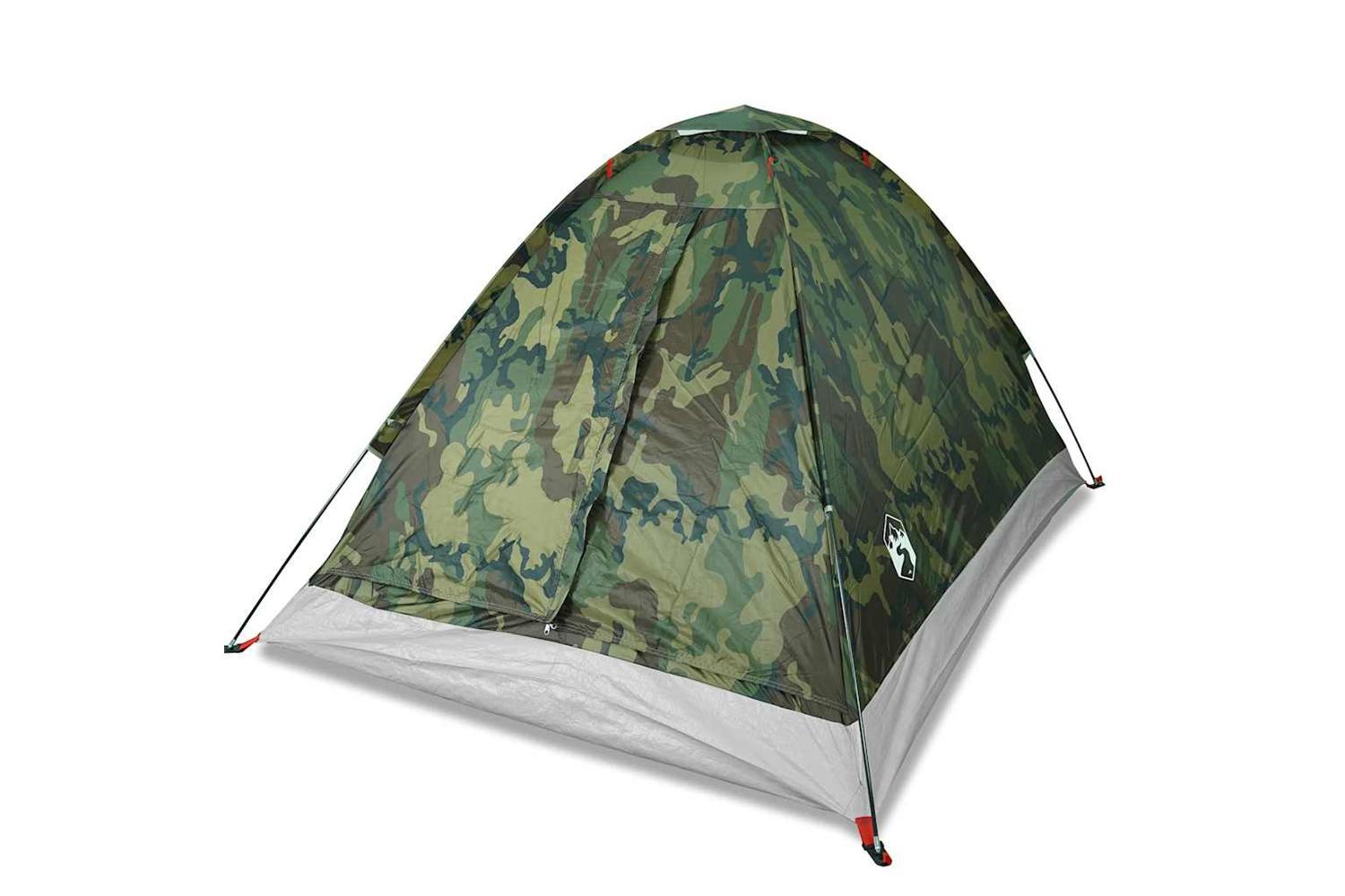 Vidaxl Camping Tent Dome 2-person Camouflage Waterproof