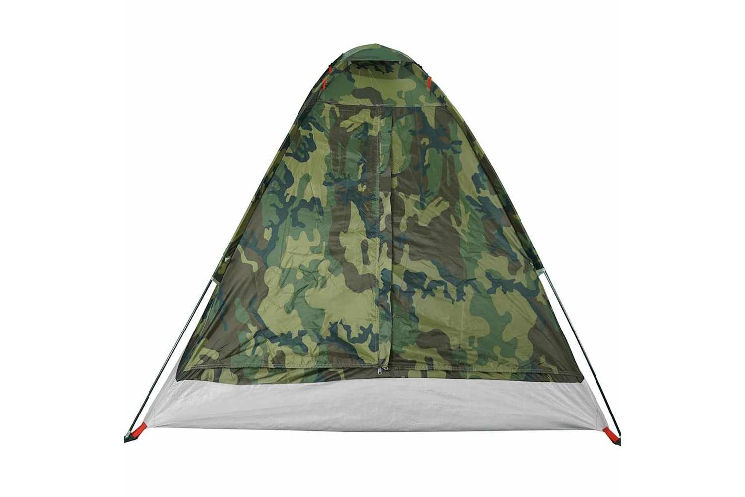 Vidaxl Camping Tent Dome 2-person Camouflage Waterproof-7