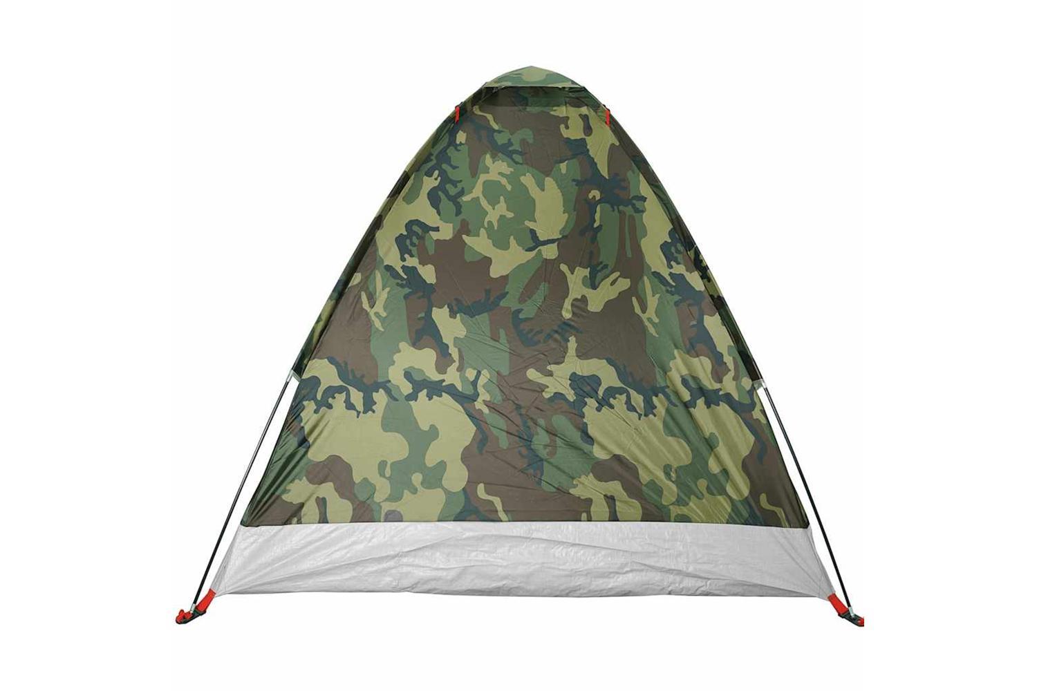 Vidaxl Camping Tent Dome 2-person Camouflage Waterproof-9