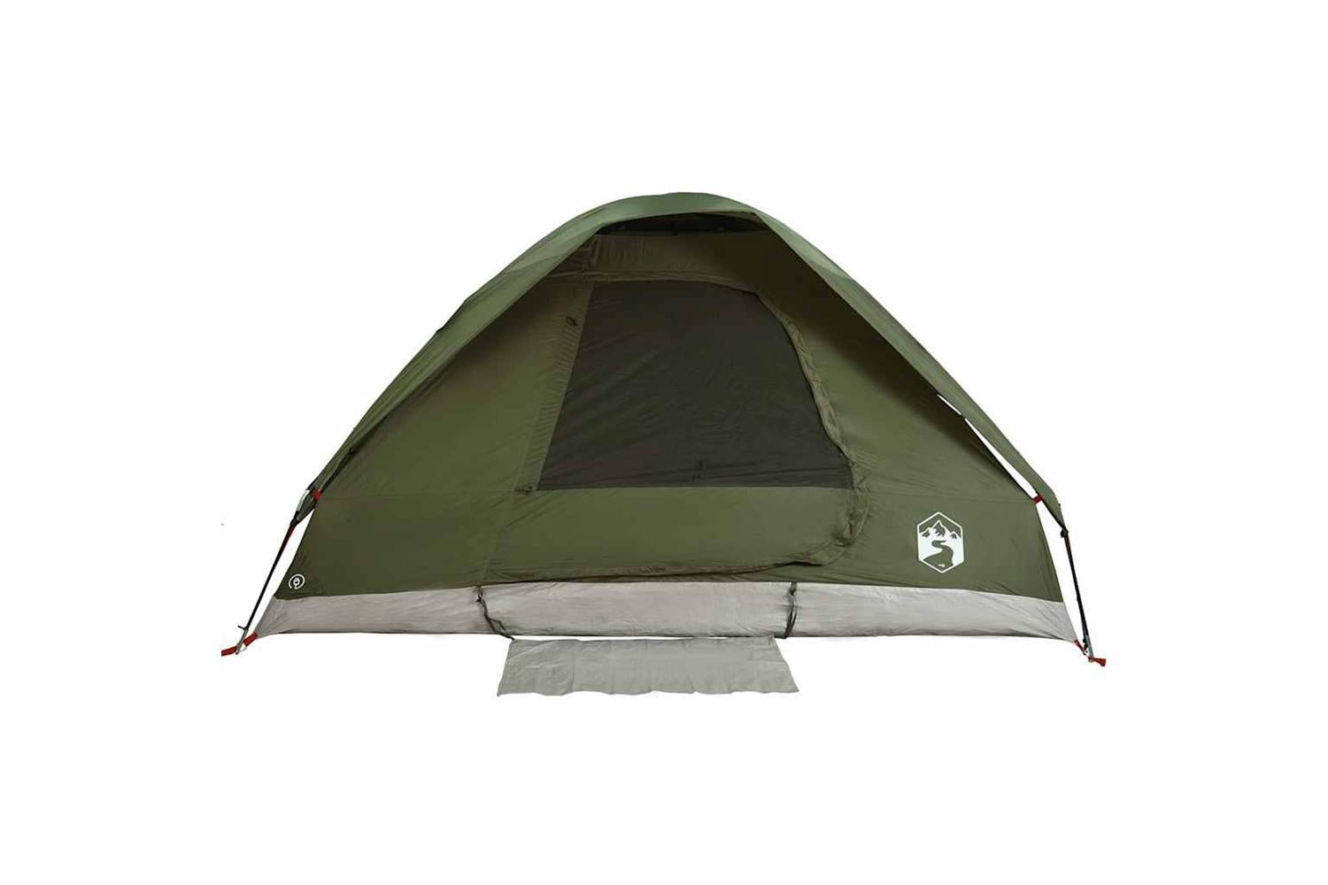 Vidaxl Camping Tent Dome 4-person Olive Green Waterproof-7