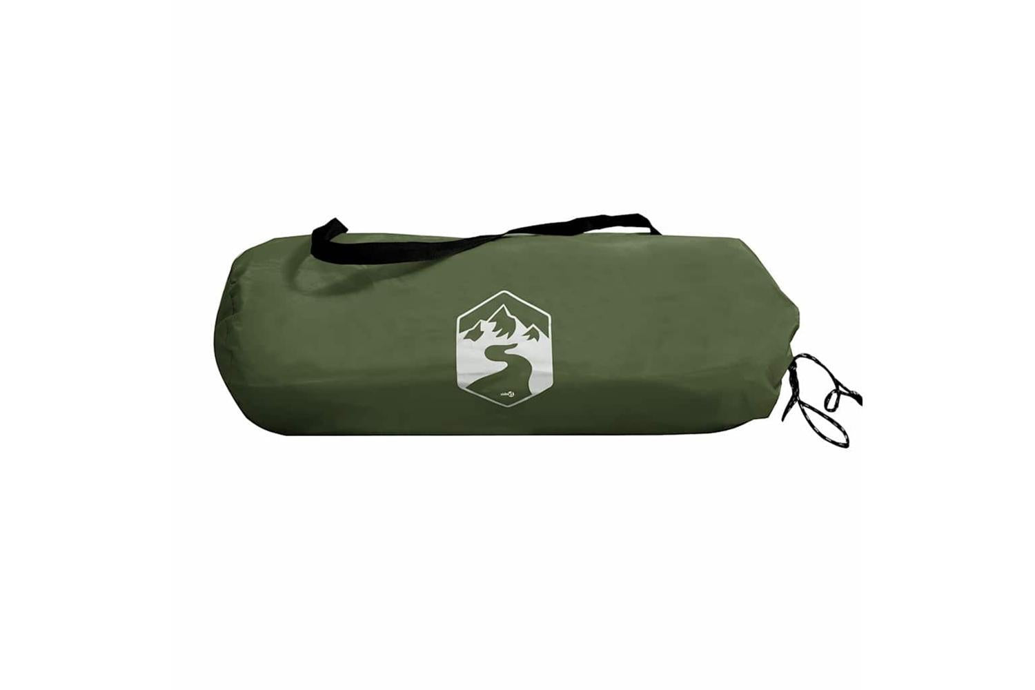 Vidaxl Shower Tent Olive Green Waterproof-10