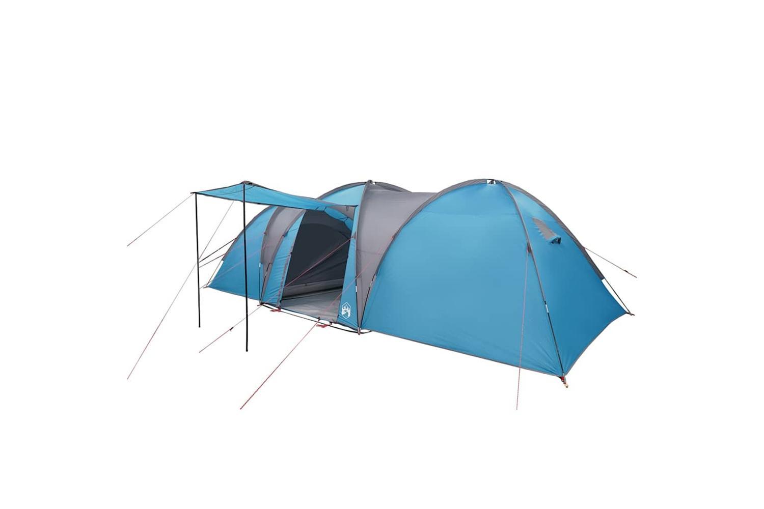 Vidaxl Family Tent Dome 8-person Blue Waterproof-4
