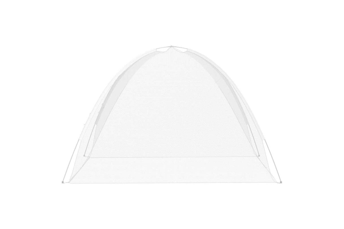 Vidaxl Mosquito Net Mongolia With Doors 220 Mesh White 200x200x135 Cm-5