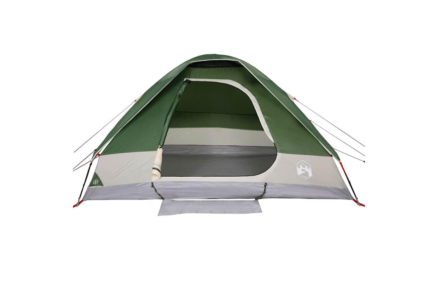Vidaxl Camping Tent Dome 4-person Green Waterproof-7