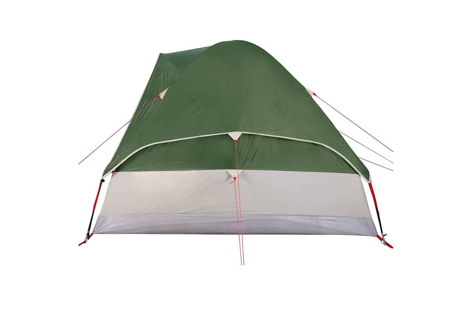 Vidaxl Camping Tent Dome 4-person Green Waterproof-9