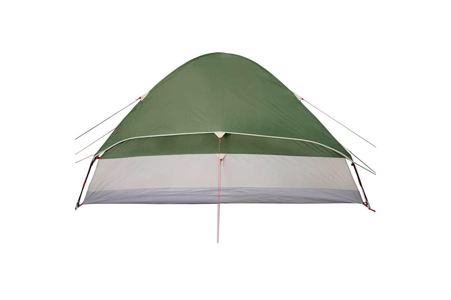 Vidaxl Camping Tent Dome 4-person Green Waterproof-10