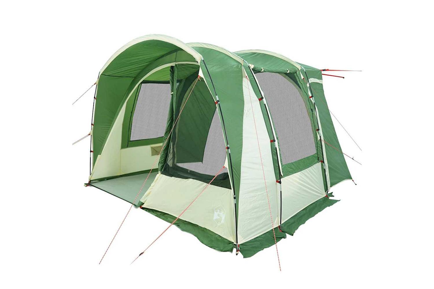 Vidaxl Car Tent 4-person Green Waterproof-4