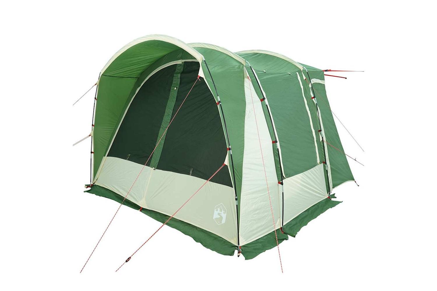 Vidaxl Car Tent 4-person Green Waterproof-9