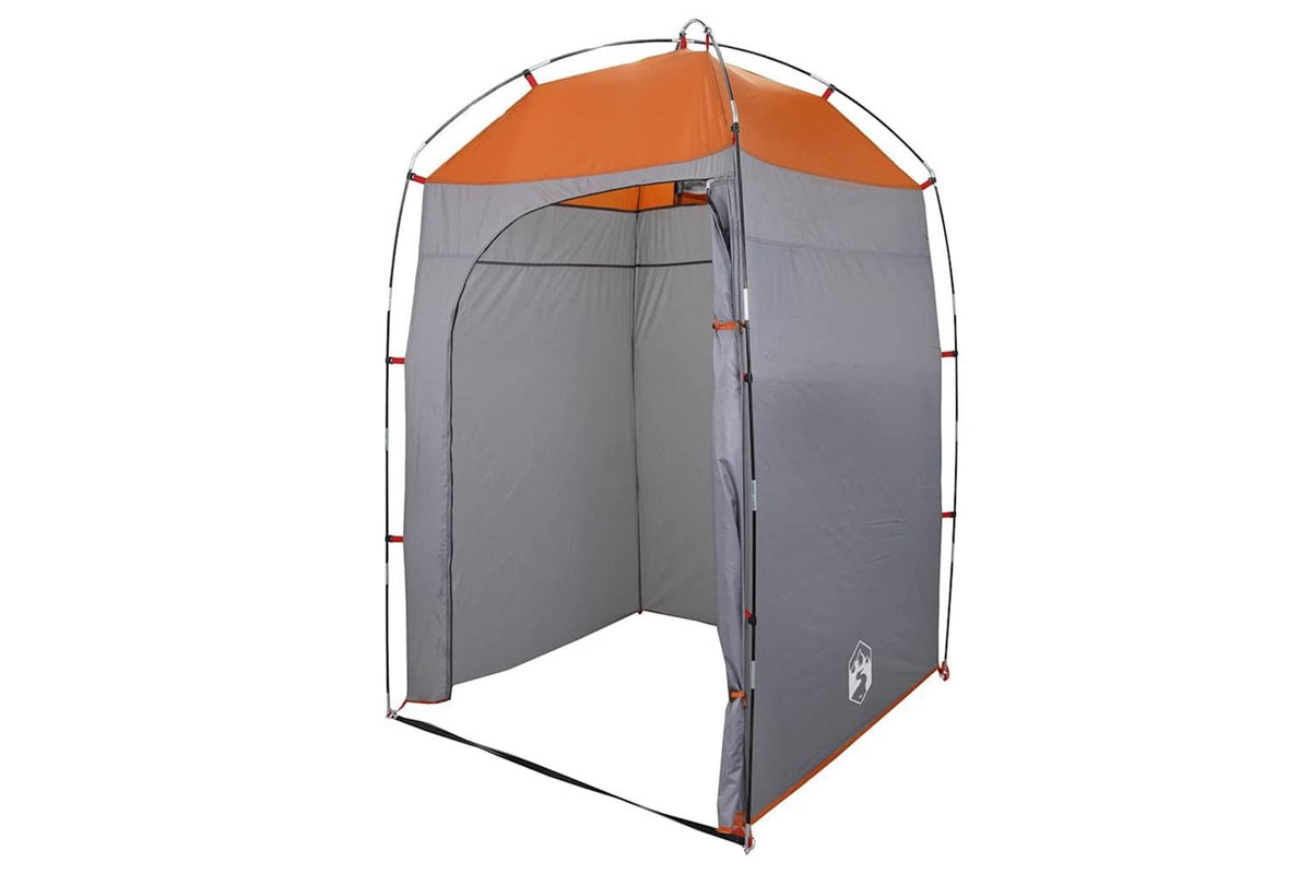 Vidaxl Shower Tent Grey Waterproof-5