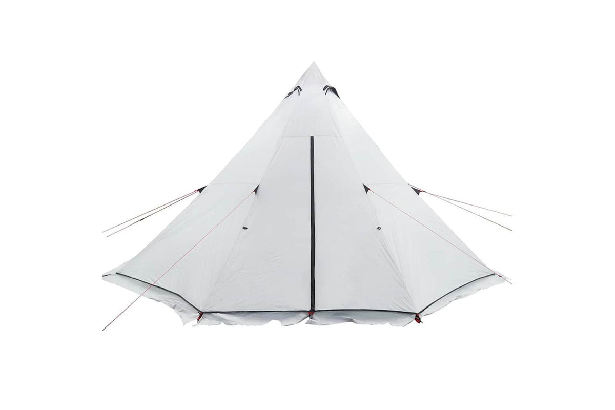 Vidaxl Family Tent Tipi 8-person White Blackout Fabric Waterproof-5