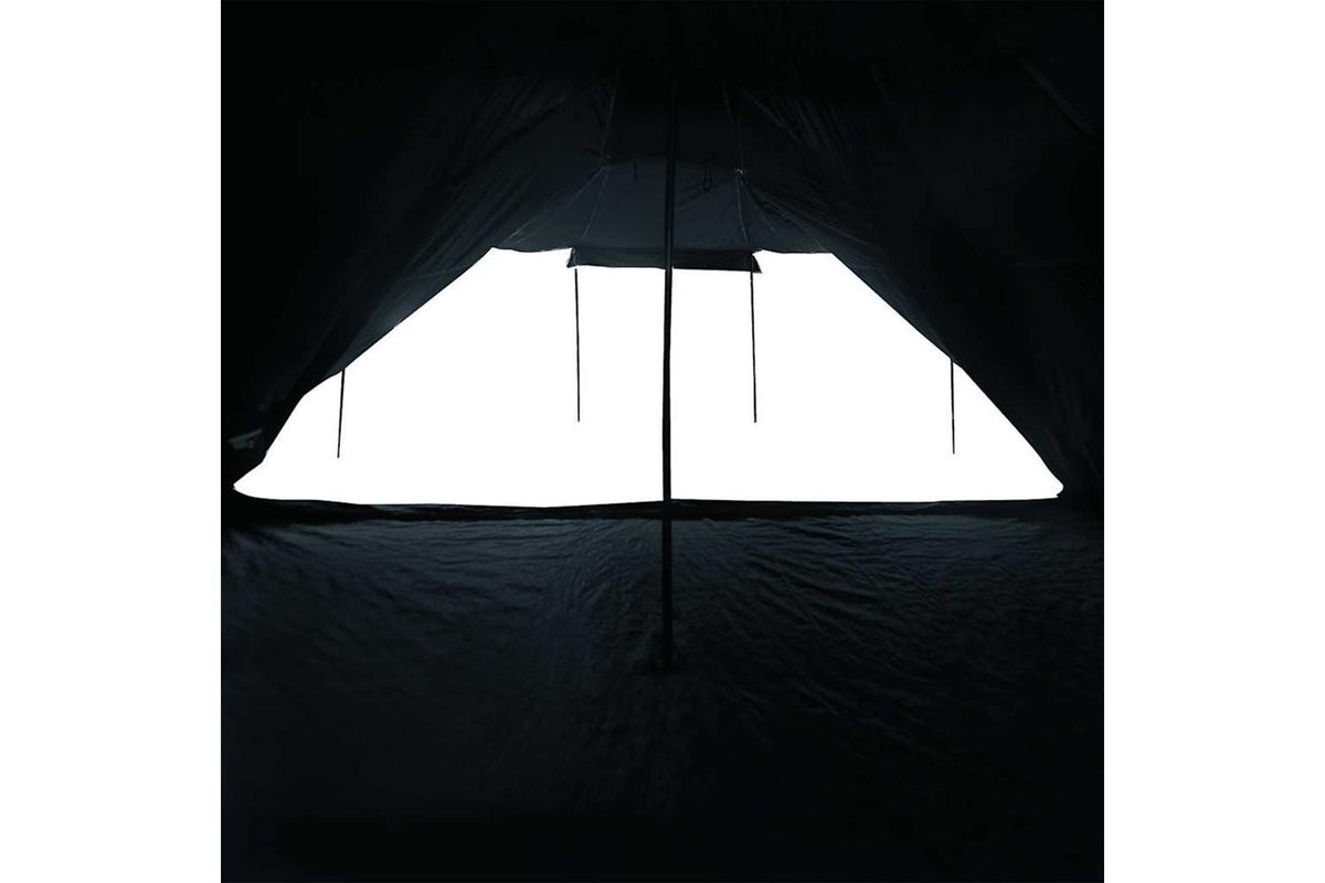 Vidaxl Family Tent Tipi 8-person White Blackout Fabric Waterproof-10