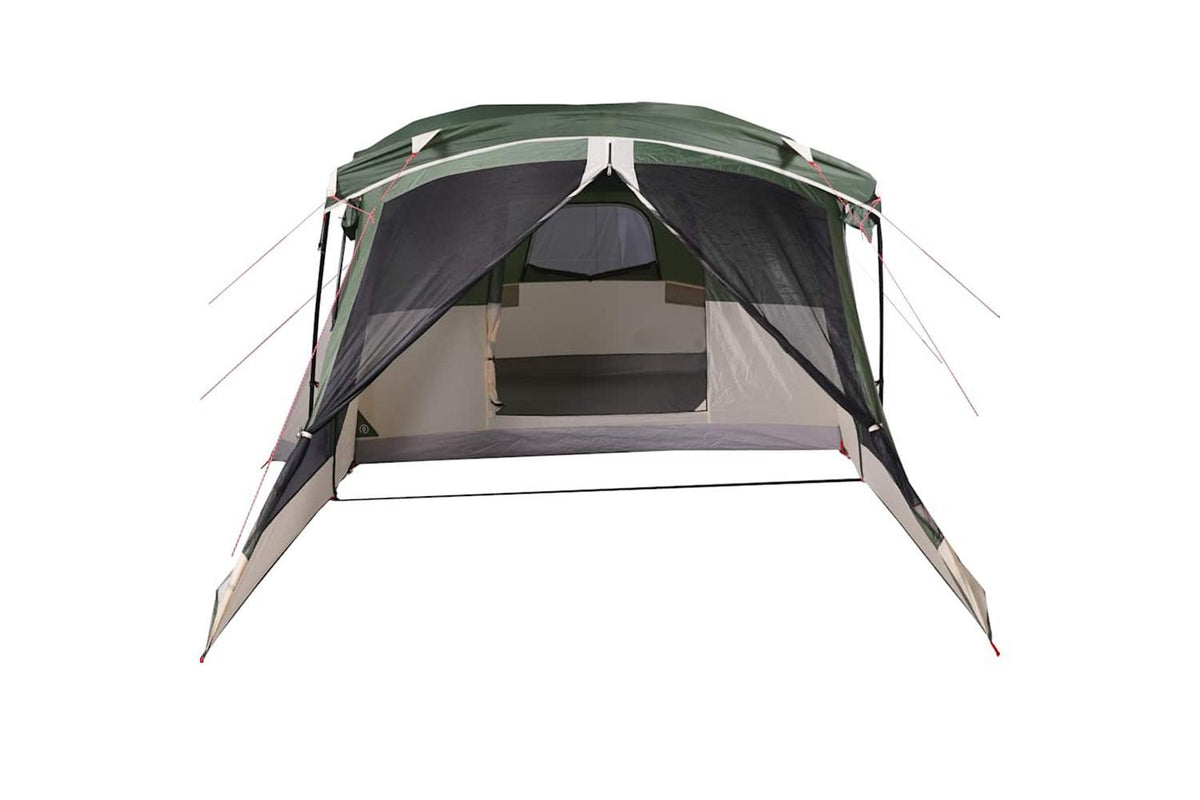 Vidaxl Camping Tent With Porch 4-person Green Waterproof-7