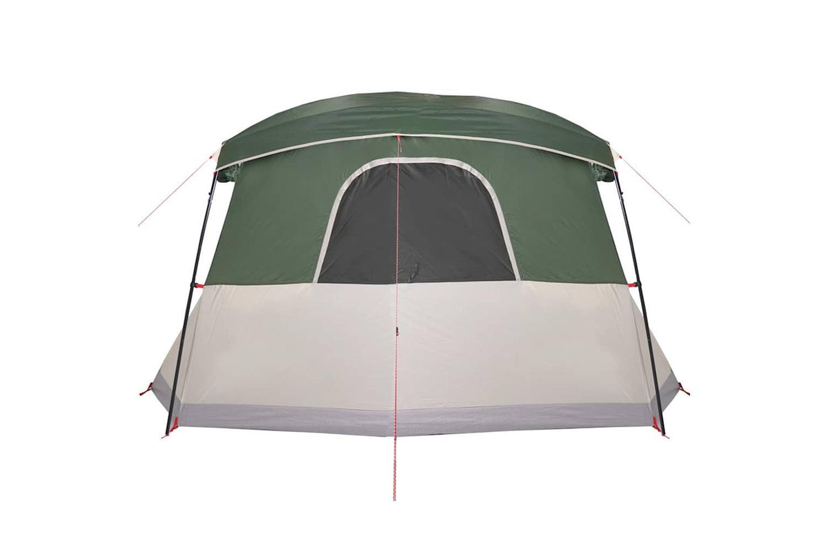 Vidaxl Camping Tent With Porch 4-person Green Waterproof-9