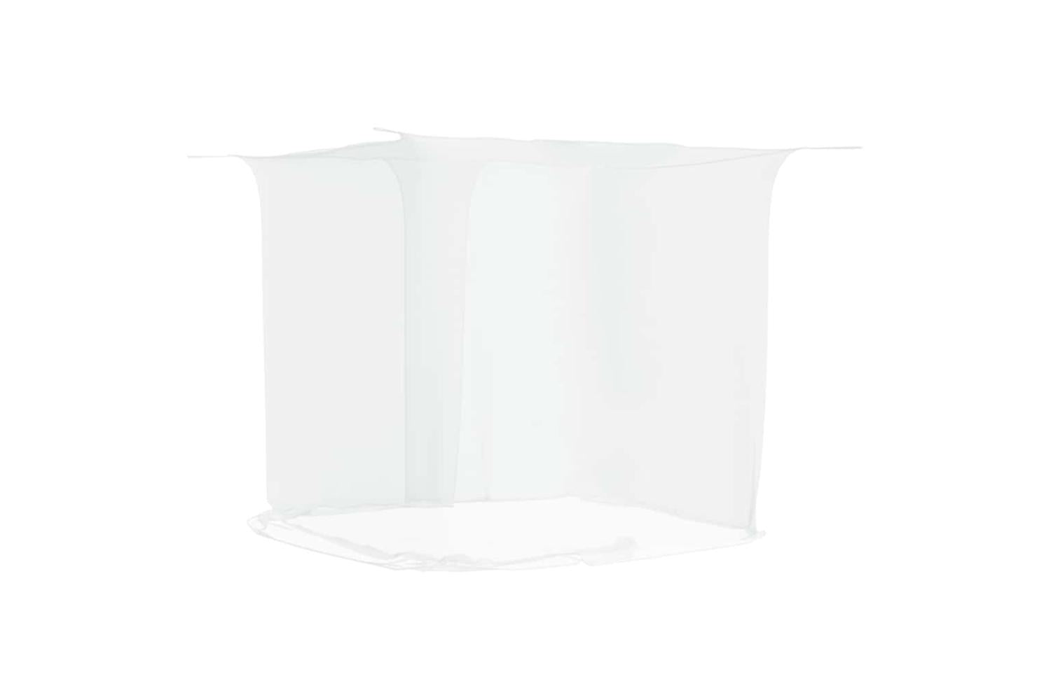 Vidaxl Hanging Mosquito Net 156 Mesh White 220x120x150 Cm