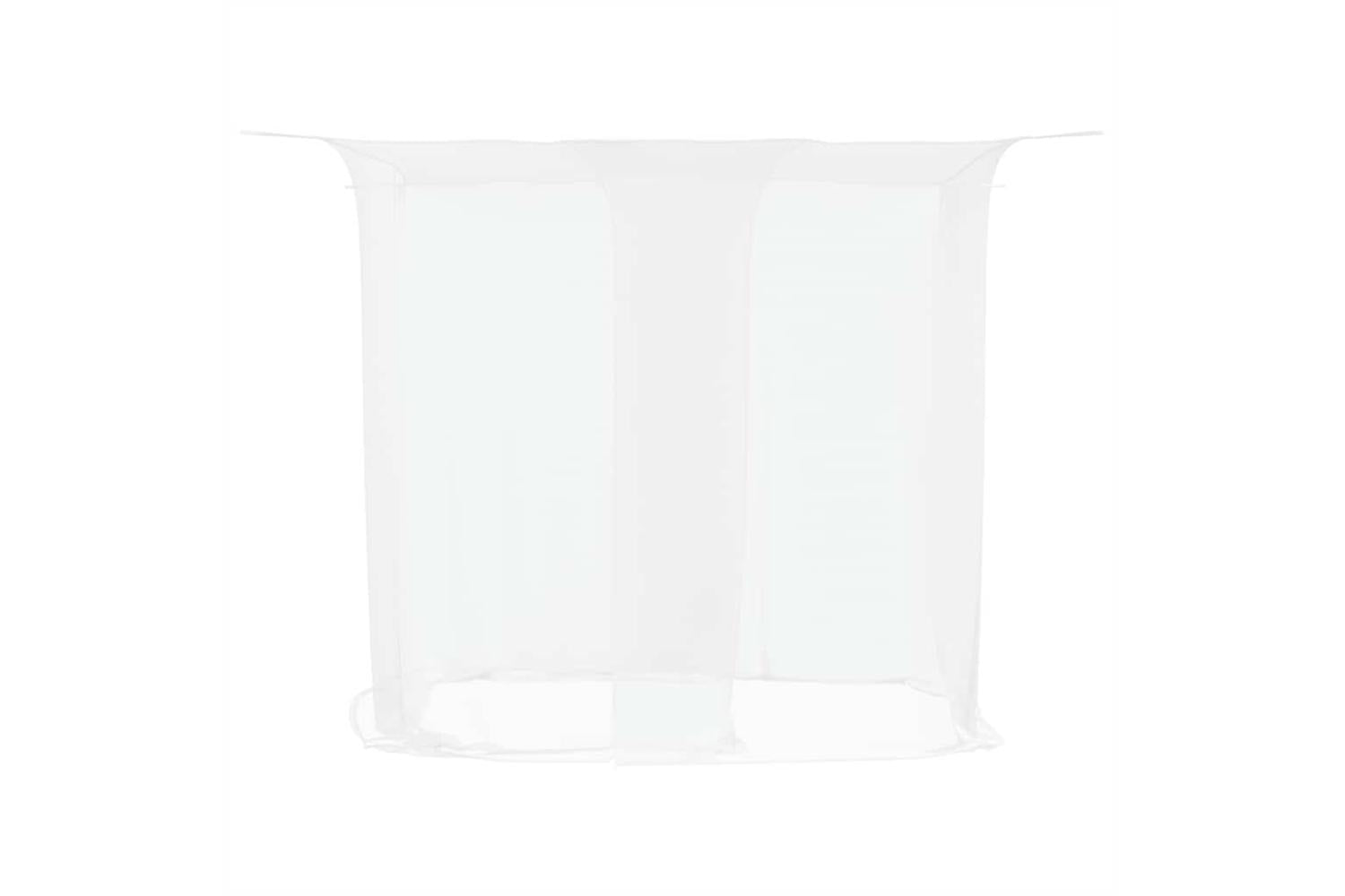 Vidaxl Hanging Mosquito Net 156 Mesh White 220x120x150 Cm-4