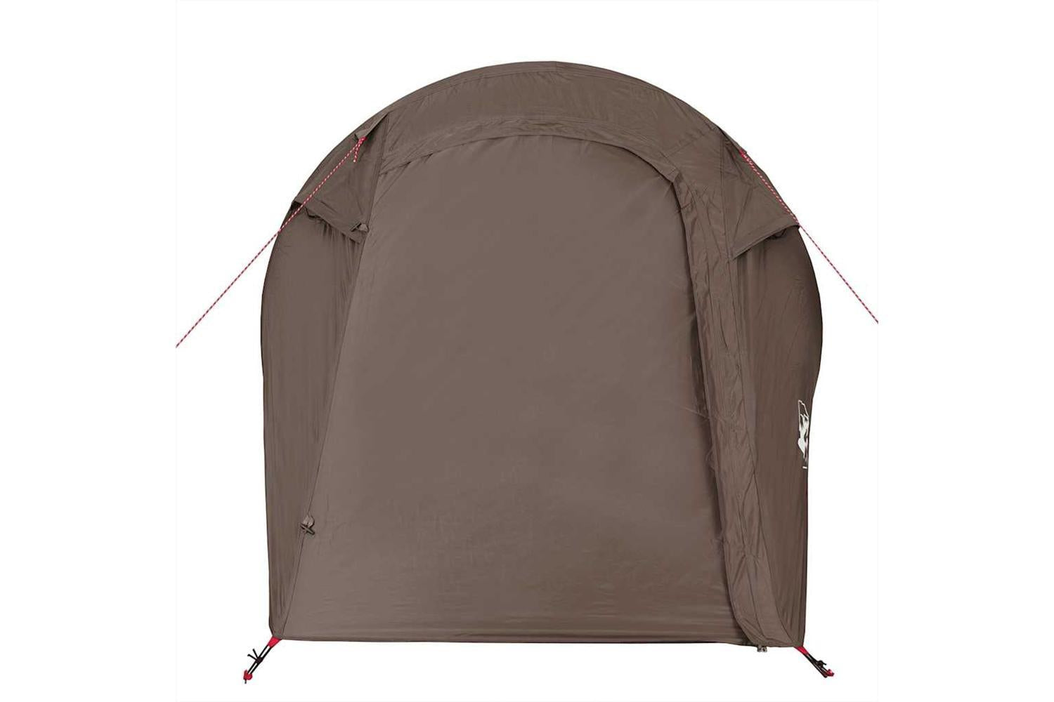Vidaxl Camping Tent Tunnel 3-person Brown Waterproof-7
