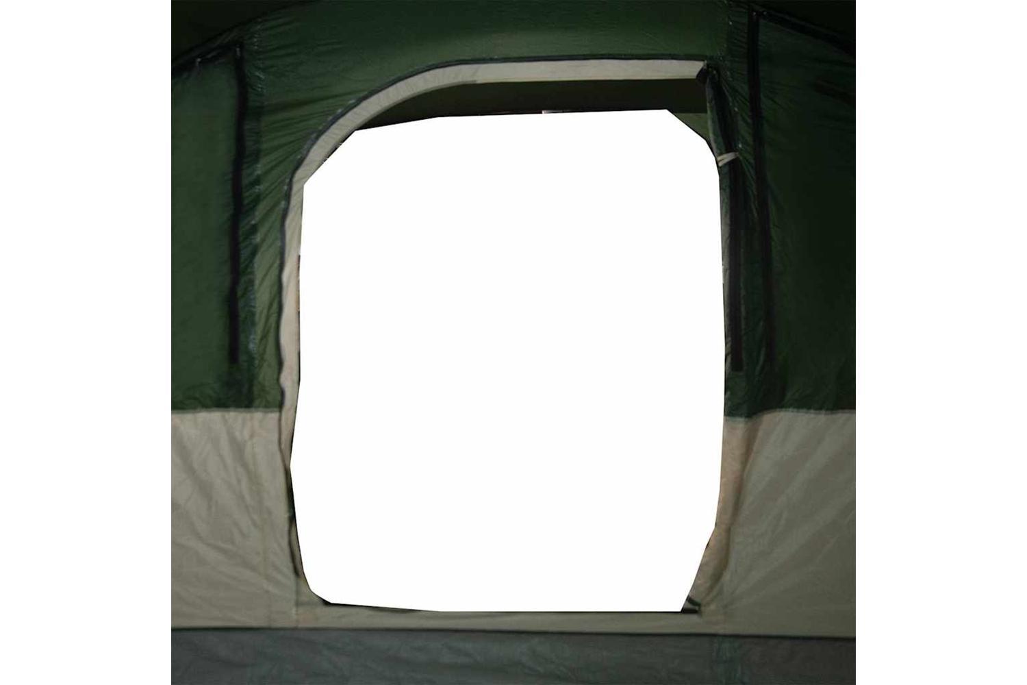 Vidaxl Camping Tent Tunnel 5-person Green Waterproof-10