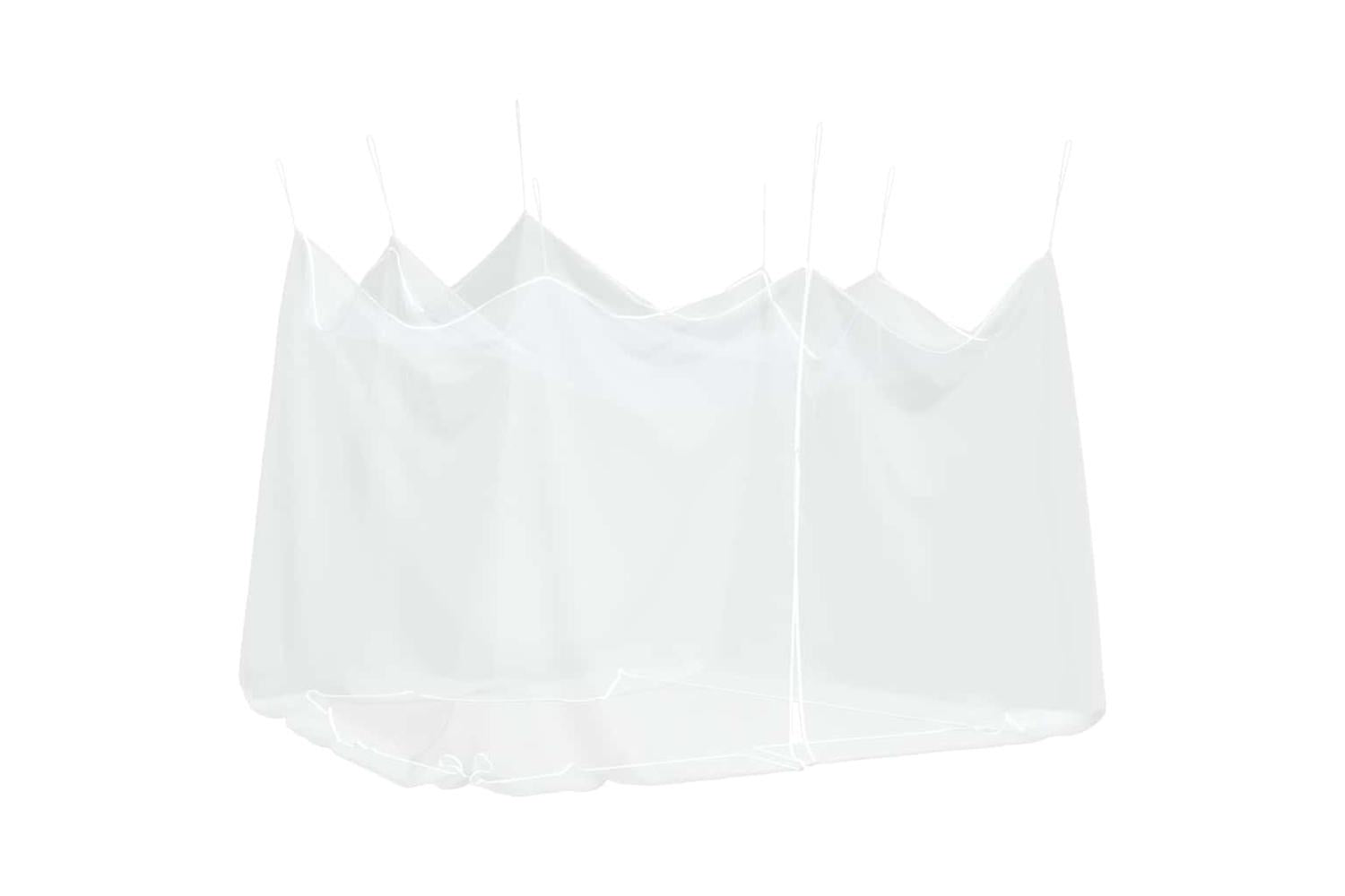 Vidaxl Mosquito Net For Outdoor 220 Mesh White 300x300x250 Cm-2