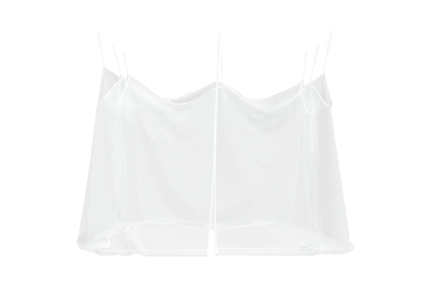 Vidaxl Mosquito Net For Outdoor 220 Mesh White 300x300x250 Cm-4
