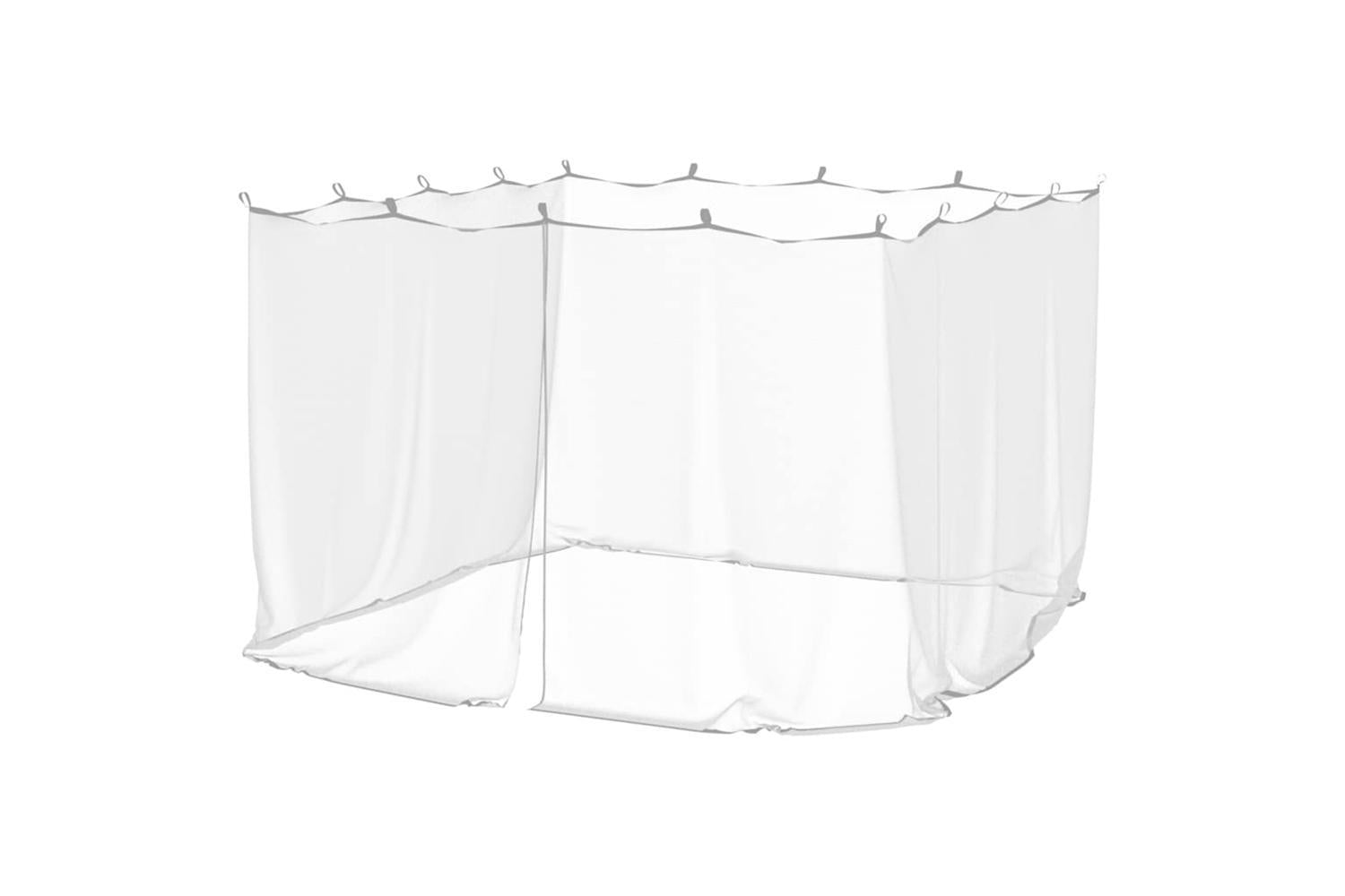 Vidaxl Mosquito Net For Outdoor 220 Mesh White 300x300x200 Cm-2