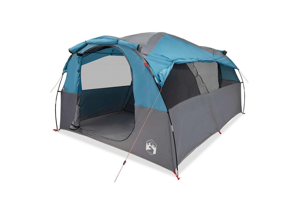 Vidaxl Family Tent Tunnel 6-person Blue Waterproof-2
