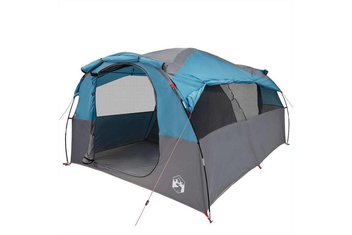 Vidaxl Family Tent Tunnel 6-person Blue Waterproof-4