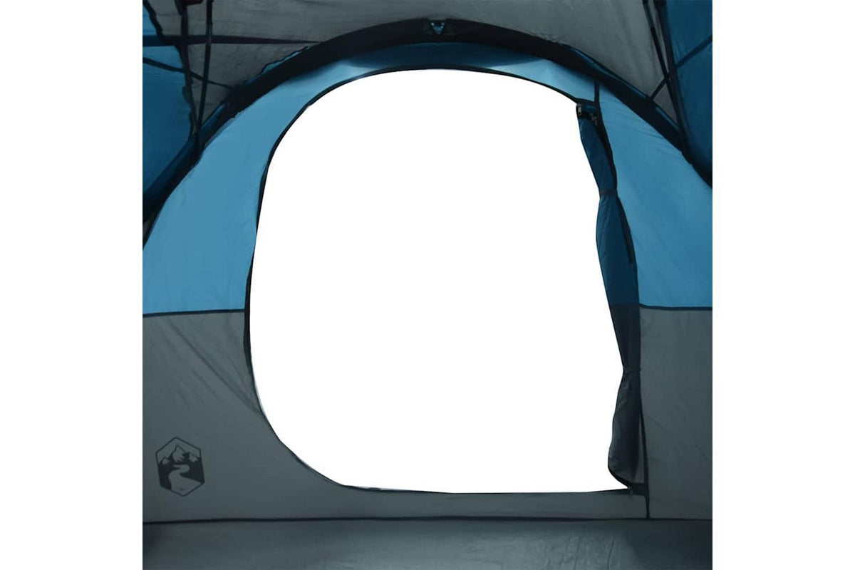 Vidaxl Family Tent Tunnel 6-person Blue Waterproof-9