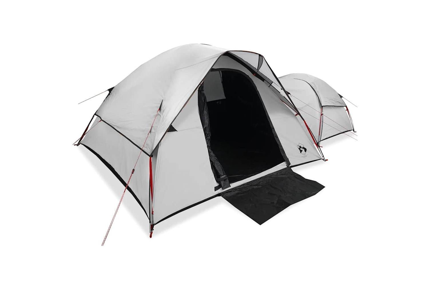 Vidaxl Camping Tent 5-person White Blackout Fabric Waterproof-2