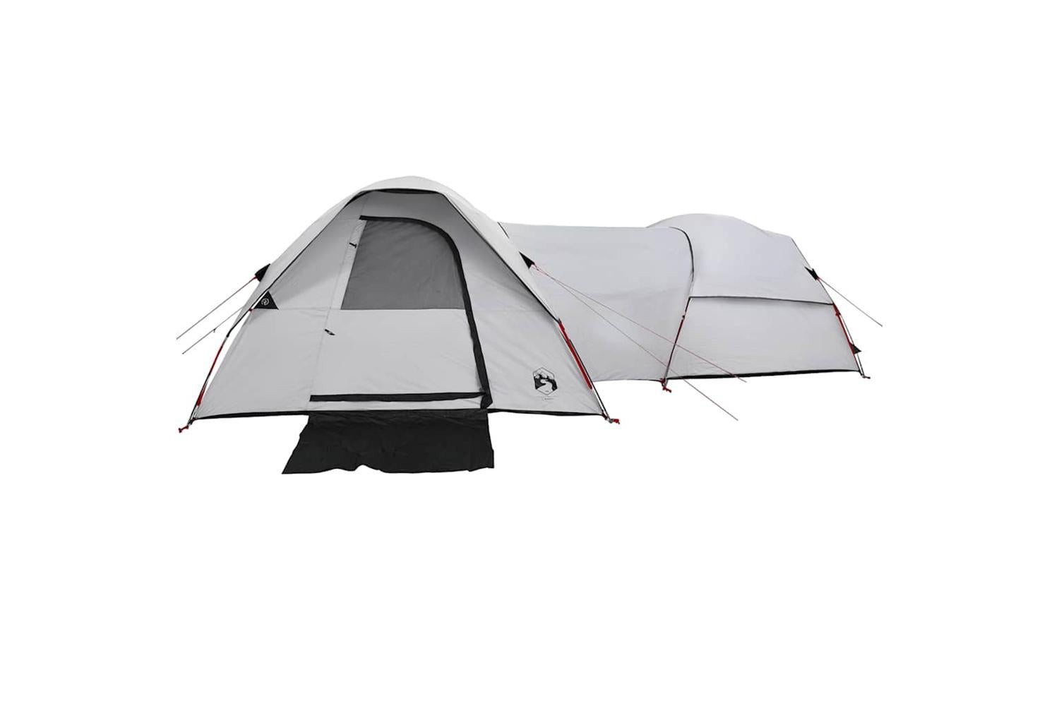 Vidaxl Camping Tent 5-person White Blackout Fabric Waterproof-6