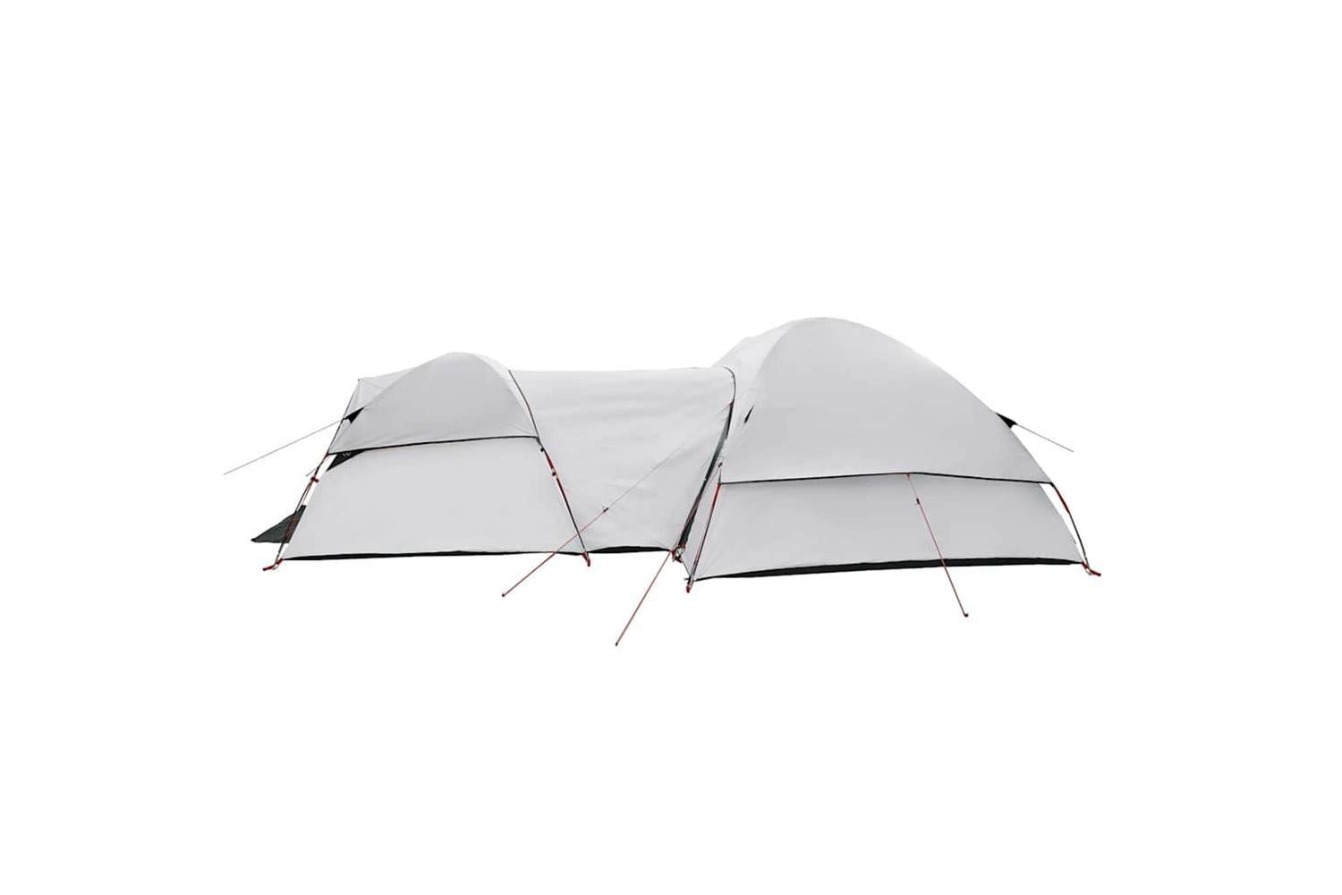 Vidaxl Camping Tent 5-person White Blackout Fabric Waterproof-8