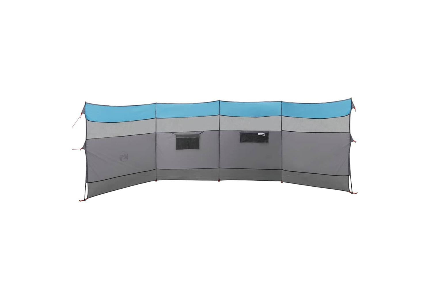 Vidaxl Camping Windbreak Blue 510x153 Cm Waterproof-6