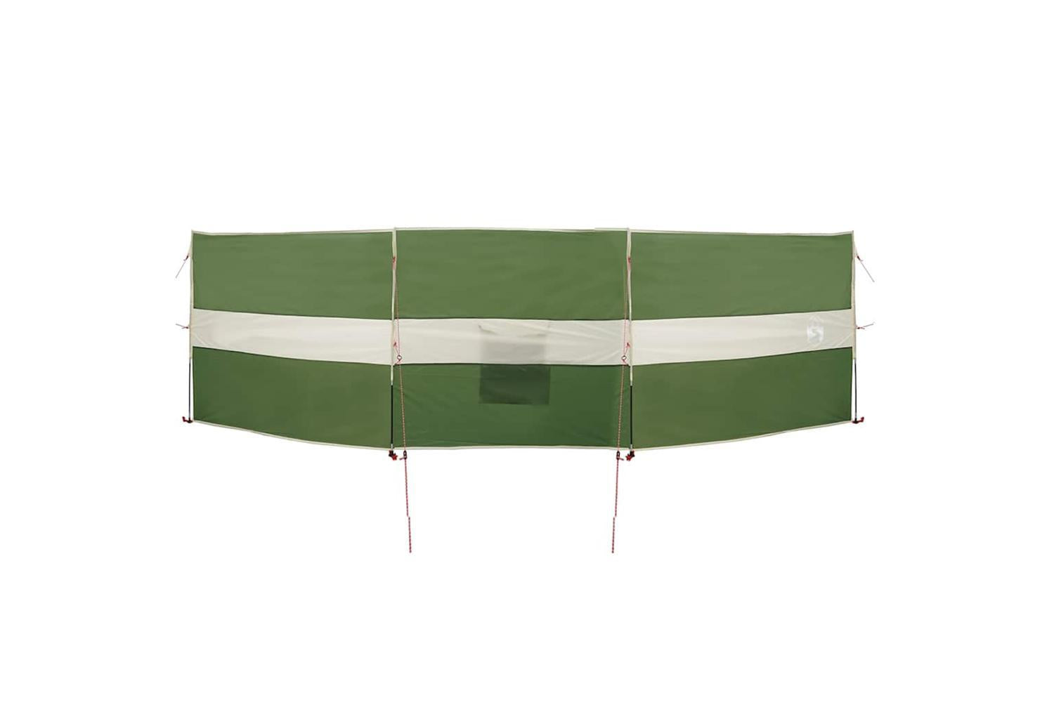 Vidaxl Camping Windbreak Green 490x123 Cm Waterproof