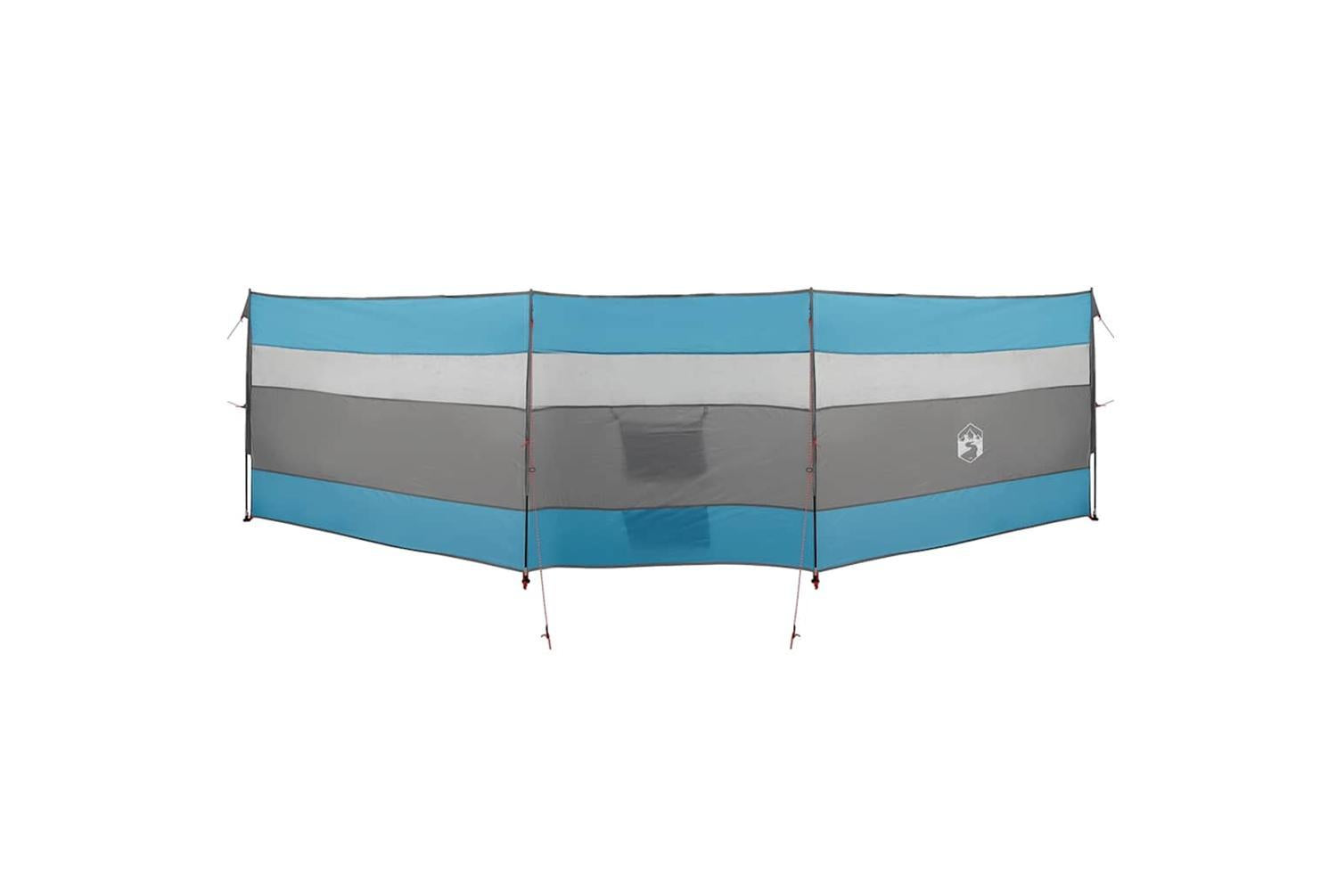 Vidaxl Camping Windbreak Blue 508x130 Cm Waterproof-4