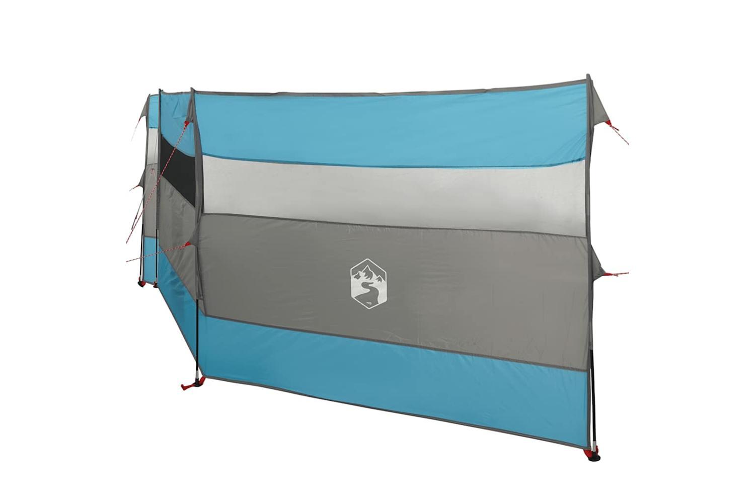 Vidaxl Camping Windbreak Blue 508x130 Cm Waterproof-5