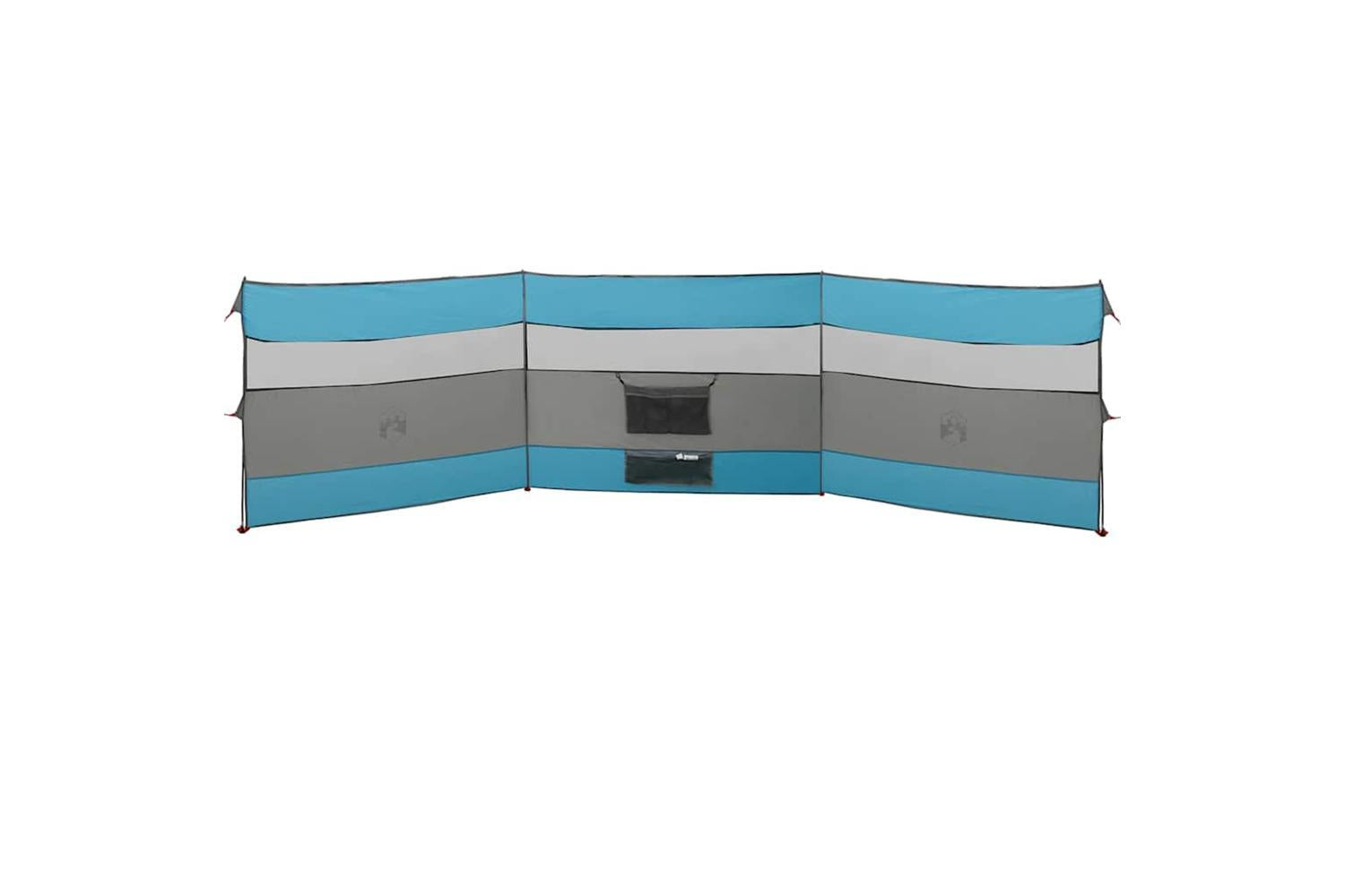 Vidaxl Camping Windbreak Blue 508x130 Cm Waterproof-6
