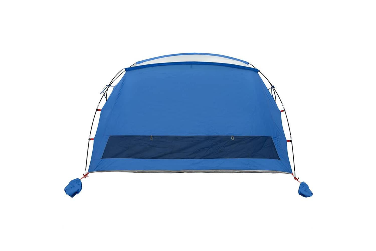 Vidaxl Beach Tent 2-person Azure Blue Waterproof-8