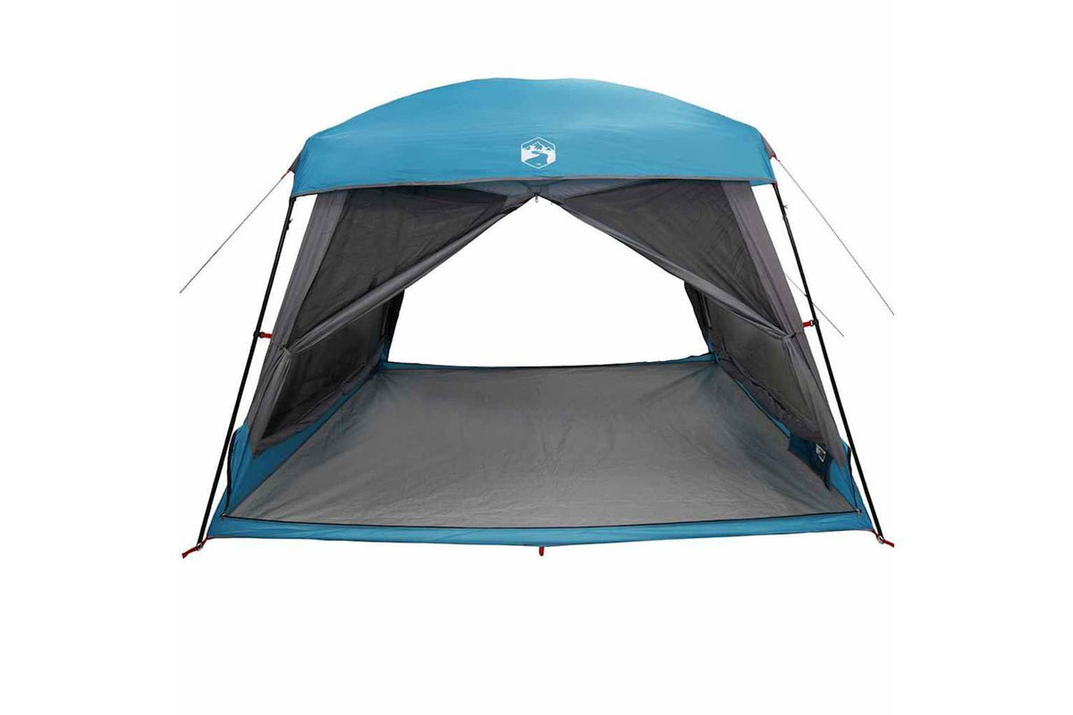Vidaxl Family Tent Cabin 6-person Blue Waterproof-5