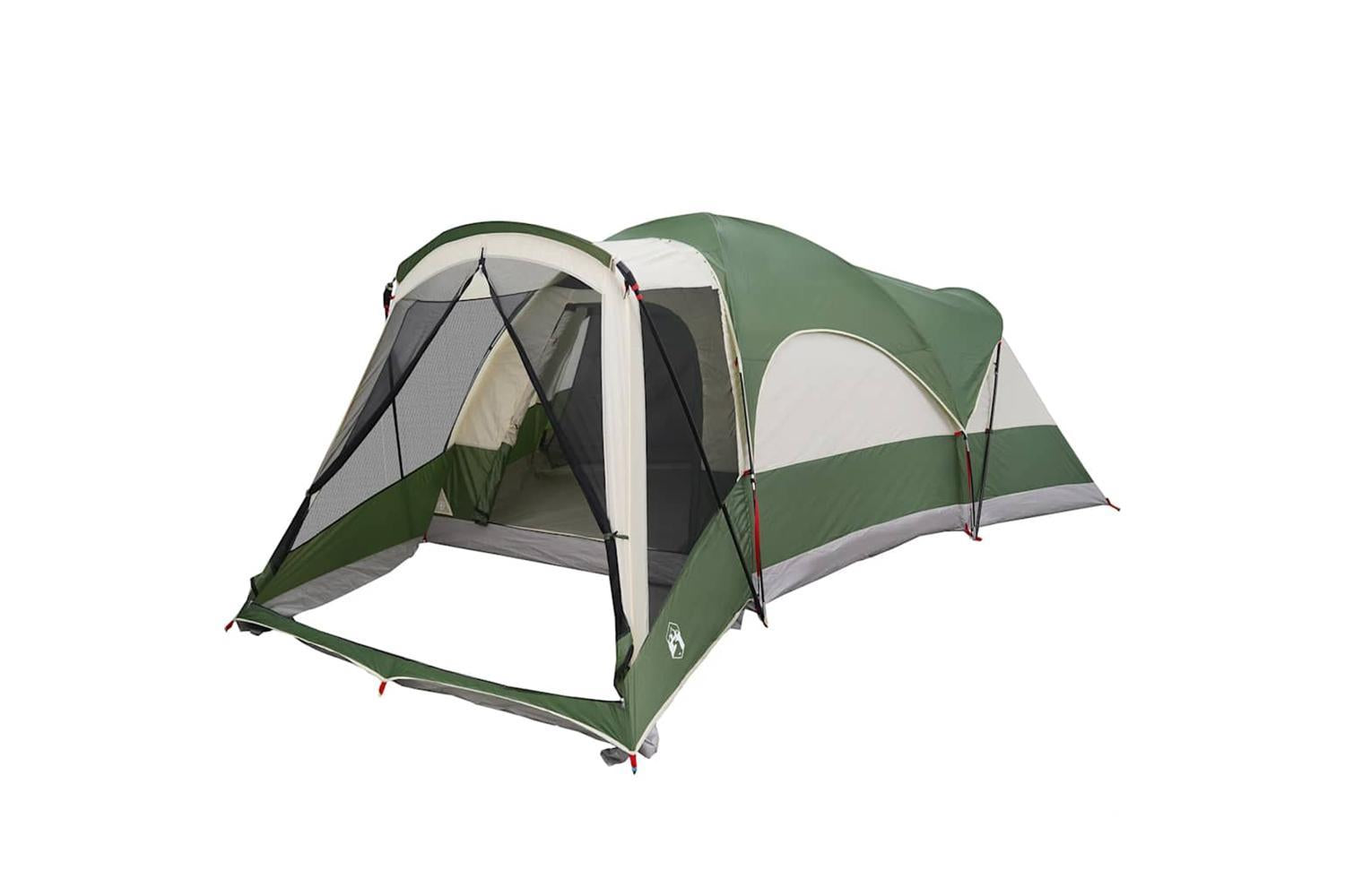Vidaxl Family Tent Tunnel 8-person Green Waterproof-3