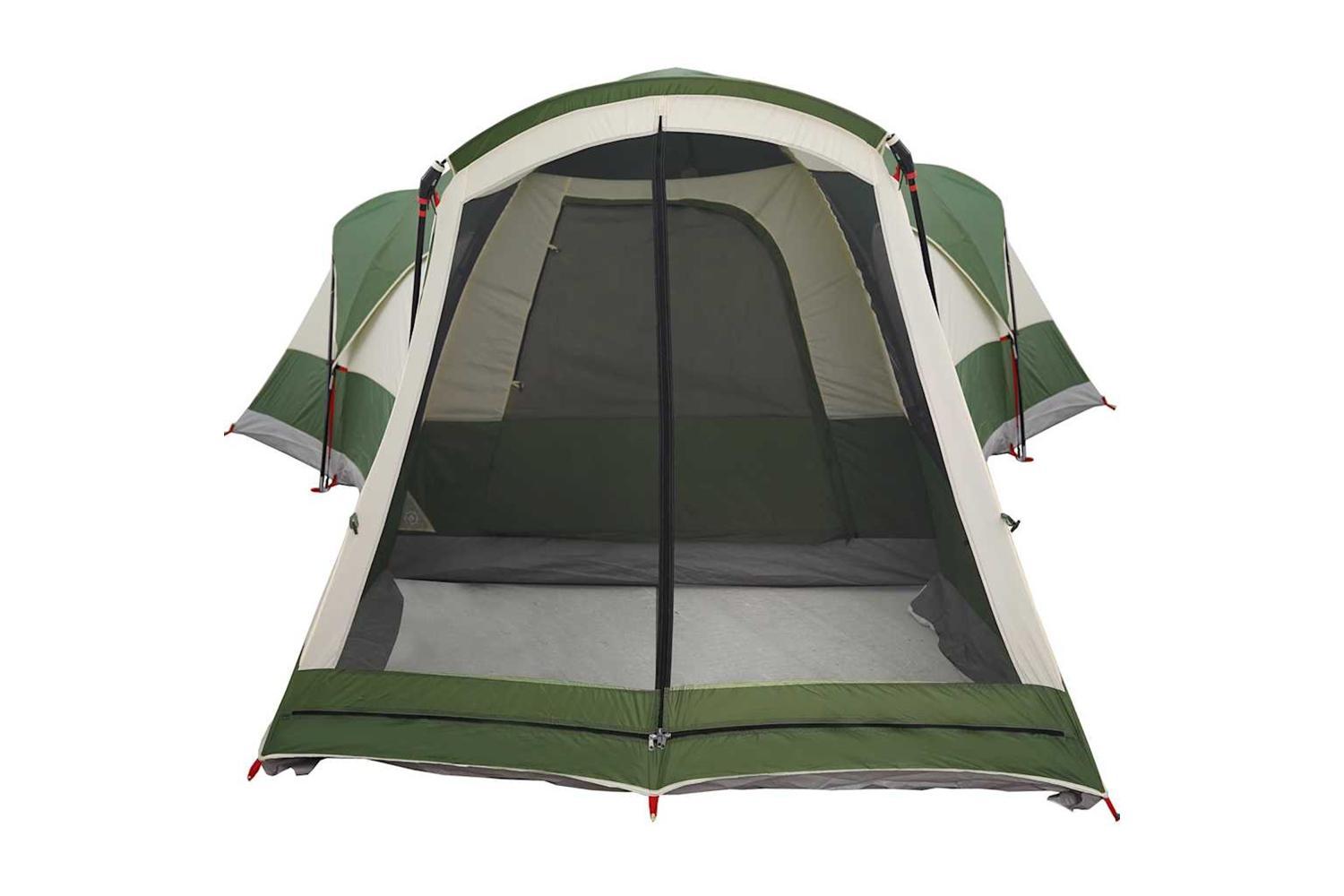 Vidaxl Family Tent Tunnel 8-person Green Waterproof-6